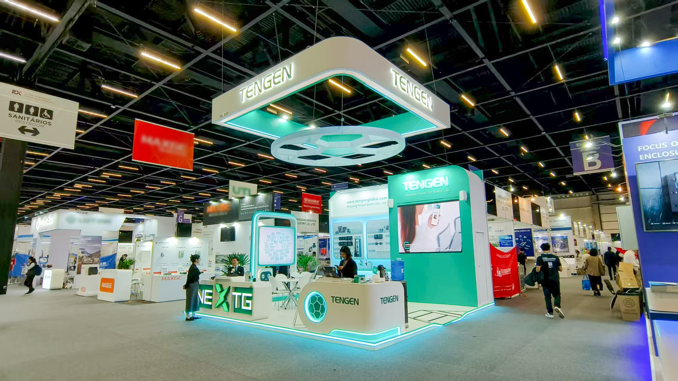 闪耀拉美丨拉斯维加斯9888亮相FIEE巴西国际电力展